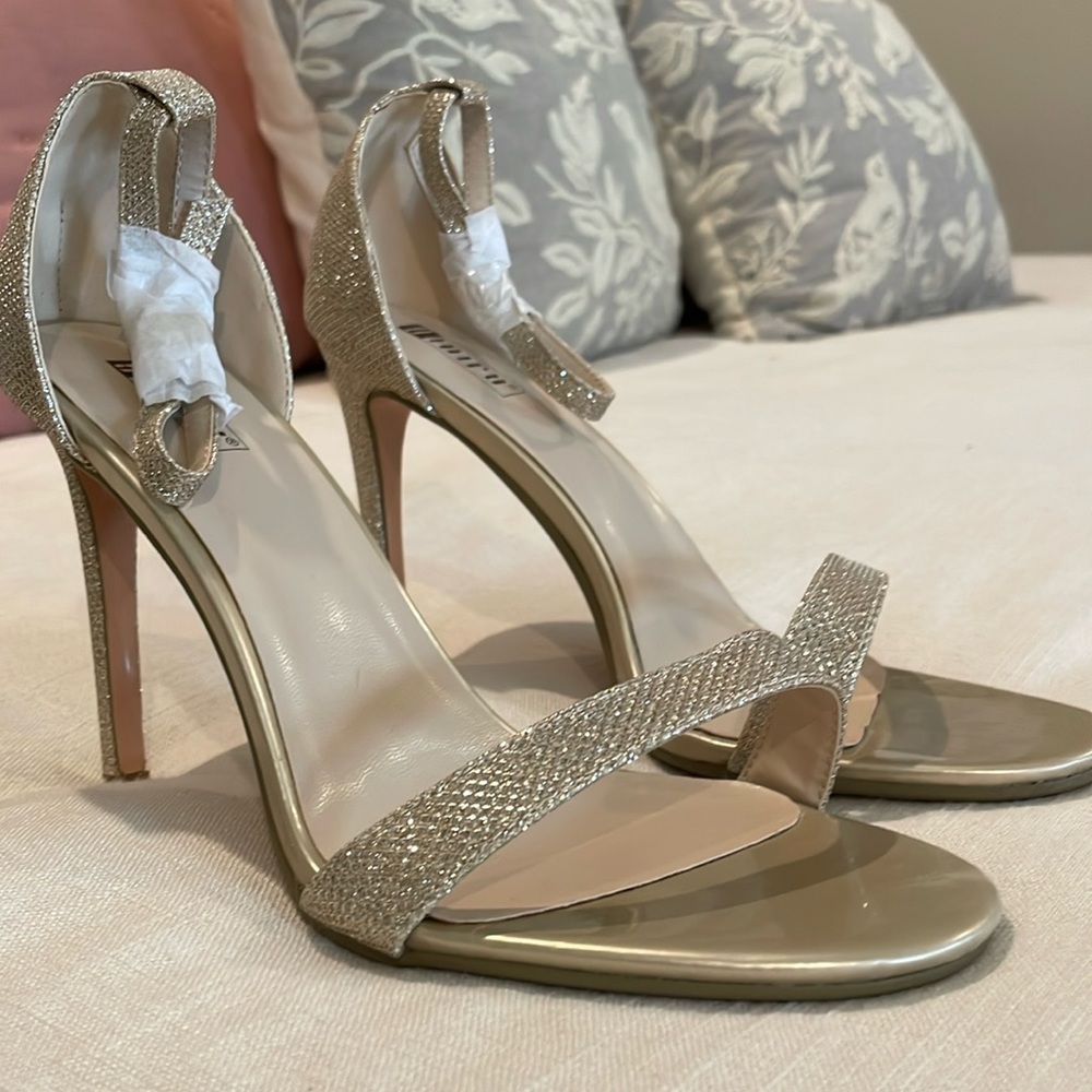 Gold heels